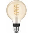 hue Wh. Amb. 7W Fil G93 E27