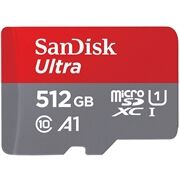 Sandisk microSDXC Ultra (512GB) + Adapter