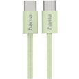 Hama Ladekabel Fabric (1m) USB-C>USB-C