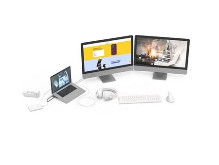 Hama 9 Port USB-C-Docking-Station