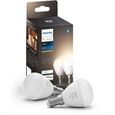 hue Wh. 5.7W Luster E14 2er Set