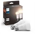 hue Wh. 9.5W A60 E27 2er Pack
