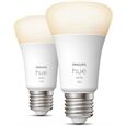 hue Wh. 9.5W A60 E27 2er Pack