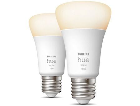 hue Wh. 9.5W A60 E27 2er Pack