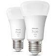 hue Wh. 9.5W A60 E27 2er Pack