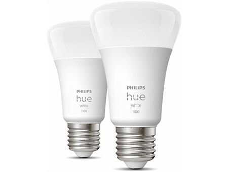 hue Wh. 9.5W A60 E27 2er Pack