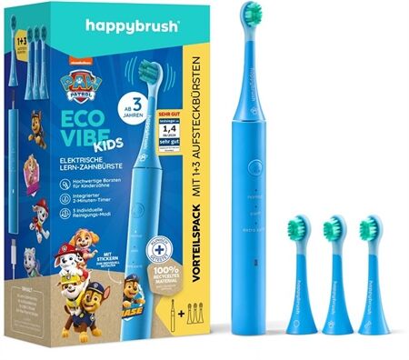 happybrush ECO VIBE KIDS Paw Patrol +3 Refills