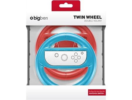 bigben Wheel Duo Pack [red/blue] 2 Lenkräder für Joy-Con