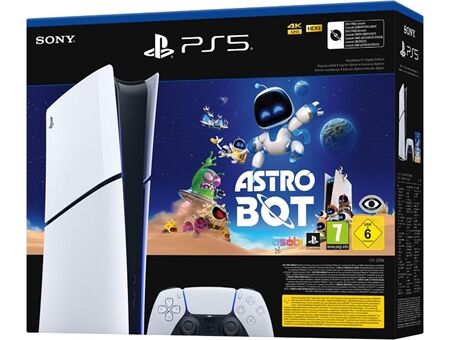 Sony PlayStation 5 Slim Digital Edition inkl. Astro Bot