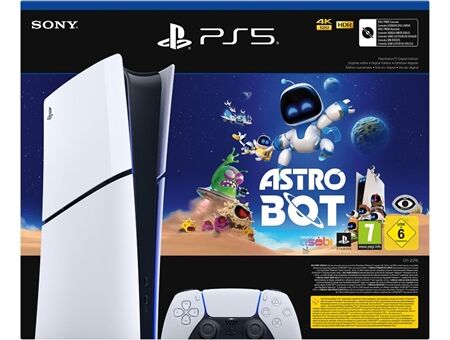 Sony PlayStation 5 Slim Digital Edition inkl. Astro Bot