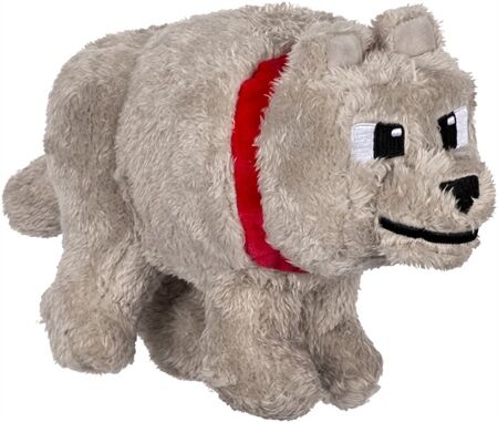 MATTEL Minecraft Wolf Plüsch (20cm)