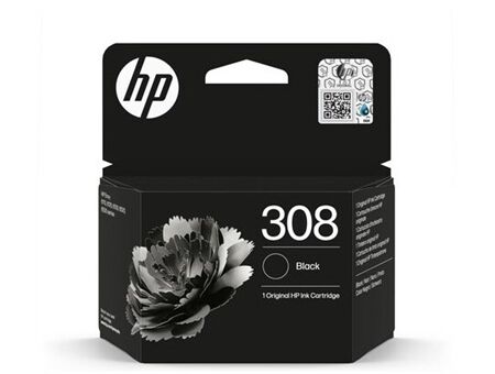 HP 308 BK Original Ink Cartridg