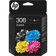 HP 308 BK/Tri-Color Ink Cartr