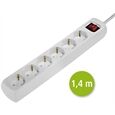 Hama 30384 6fach Stecker mit Schalter
