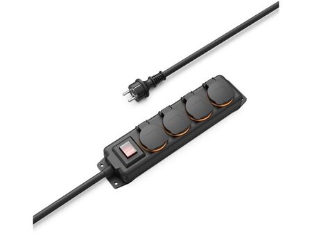 Hama Steckdosenleiste 4-fach (2m)