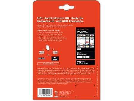 HD PLUS Modul inkl. HD+ Karte (6 Monate)
