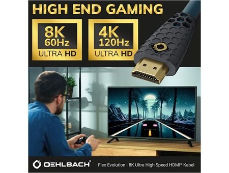 Oehlbach Screen Magic UHD 1,5m