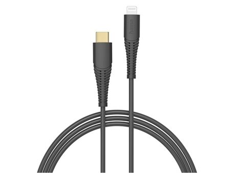 Hama 201602 Ladekabel USB-C>Lightning (1,5m)