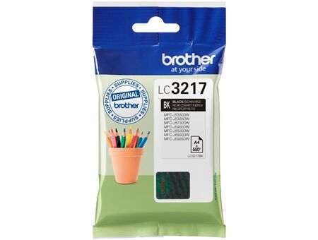 Brother Tintenpatrone Schwarz ca 550 S nach ISO Sd 24711