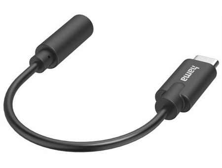 Hama USB-C - 3,5-mm-Klinke Adapter