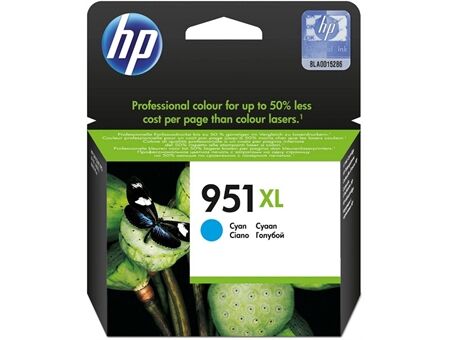 HP 951XL Cyan Officejet Ink Cartridge