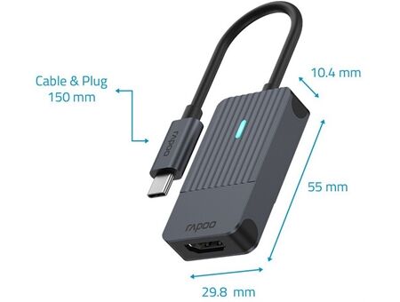 rapoo USB-C>HDMI Adapter