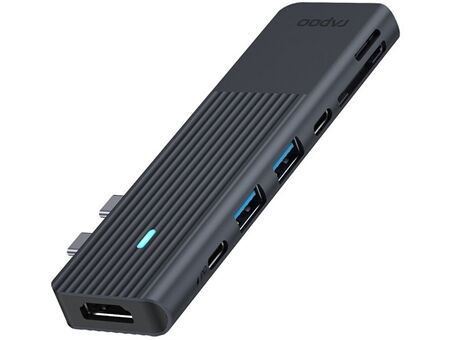 rapoo USB-C 7-in-2 Multiport Adapter