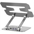 rapoo UCS-5001 Laptop-Ständer mit 5-in-1 USB-C Multiport