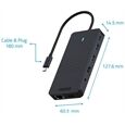 rapoo USB-C 12-in-1 Multiport Adapter