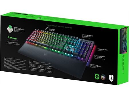 Razer BlackWidow V4 (DE) Green Switch