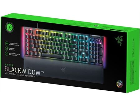Razer BlackWidow V4 (DE) Green Switch