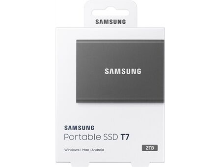 Samsung Portable SSD T7 2TB Titan Grey