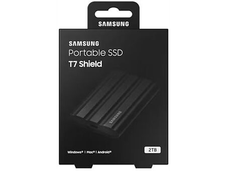 Samsung Portable SSD T7 Shield 2TB Black