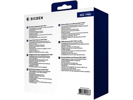 bigben Stereo Gaming-Headset V1 [white] PS4/PS5