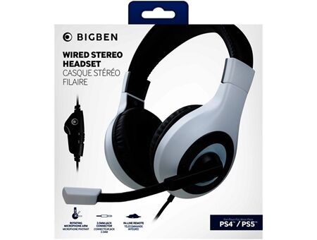 bigben Stereo Gaming-Headset V1 [white] PS4/PS5