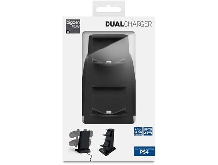 bigben USB Dual Charger PS4