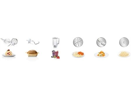 Bosch MUM58L20 mineral Grey/Silber