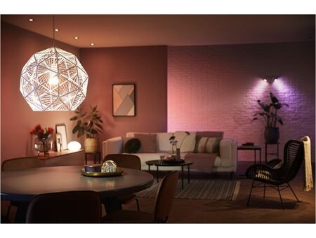 hue W&C Amb. 9W A60 E27 3er Pack