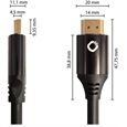 Oehlbach Black Magic MKII UHS HDMI 0,75m