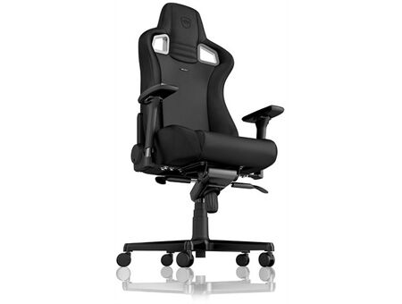 noblechairs EPIC Echtleder Gaming Stuhl - schwarz