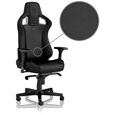 noblechairs EPIC Echtleder Gaming Stuhl - schwarz