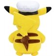 JAZWARES Captain Pikachu Plüsch (20cm)