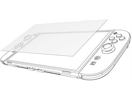 URAGE Schutzglas (2 Stk.) für Nintendo Switch 2