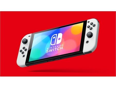 Nintendo Switch Konsole (OLED-Modell) weiss