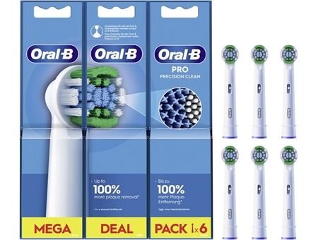 Oral-B Aufsteckb. Prec. Clean Pro (6Stk.)