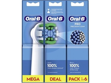 Oral-B Aufsteckb. Prec. Clean Pro (6Stk.)