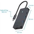 rapoo USB-C 4-in-1 Multiport Adapter