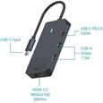 rapoo USB-C 4-in-1 Multiport Adapter