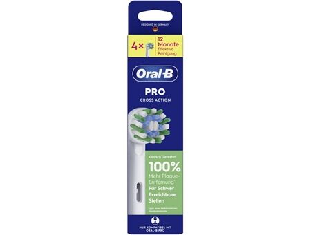 Oral-B EB Pro CrossAction 4er