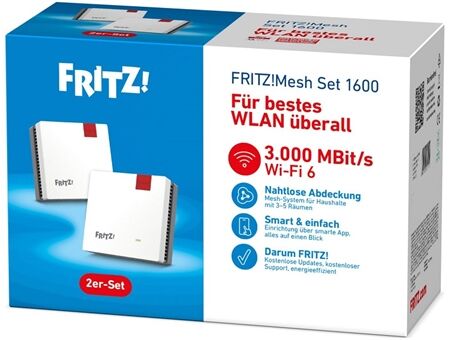 AVM FRITZ!Mesh Set 1600 (2er Pack)